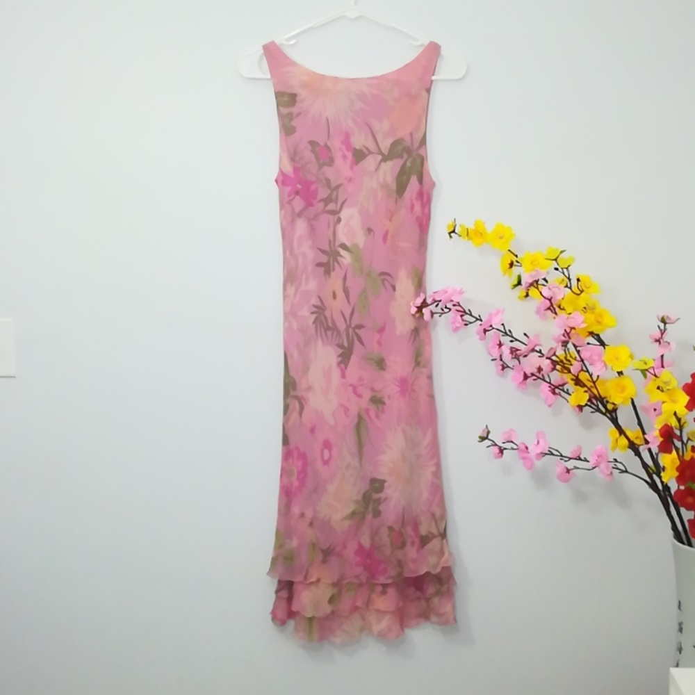 Ralph Lauren pink floral dress - Picture 2 of 8